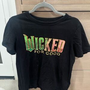 Old Navy Black “Wicked for Good” Graphic Tee